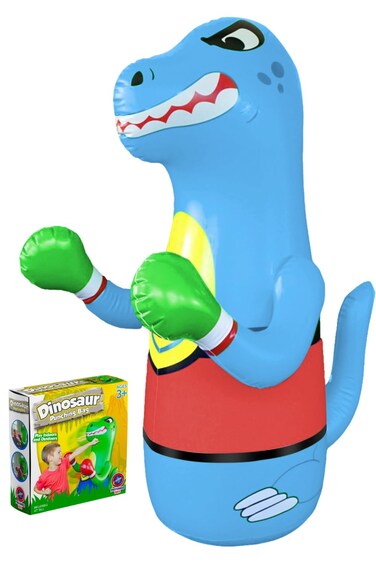 PREFERRED TOYS - Inflatable Punching Bag for Kids - Bop Bag Inflatable Punching Toy - Inflatable Dinosaur with Instant Bounce Back Movement for Kids/Toddlers (47&rdquo; Height)