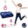 Rocket Flashing LED Ankle Skip-It Fun Cool Jumping Gift for Ages 5 6 7 8 9 10+ Kids NO Battery Charging Needed Family Exercise Fitness Coordination Balance Extra Energy Burning (Pink, 1-Pack)