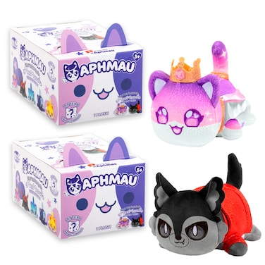 Aphmau 6&rdquo; MeeMeow Mystery Plush 2 Pack Bundle &ndash; Series 6; YouTube Gaming Channel, Blind Box, 10 Possible Friends, Friends MeeMeows, Official Merch