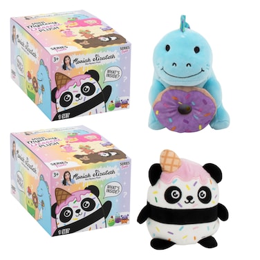 Moriah Elizabeth 6&rdquo; Mini Mystery Plush &ndash; Series 2; 2 Pack Bundle; YouTube Craft Channel, Blind Box, 2 of 9 Possible, Official Merch