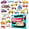 SPARK &amp; WOW Wooden Magnets - Transport - Set of 20 - Magnets for Kids Ages 2+ - Cute Transportation Magnets for Fridges, Whiteboards and More