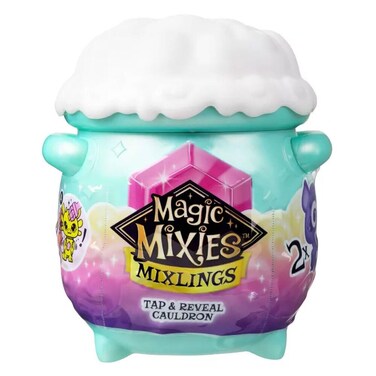 Magic Mixies Mixlings Tap &amp; Reveal Cauldron 2 Pack, Magic Wand Reveals Magic Power, Power Unleashed Series, for Kids Aged 5 and Up (Styles May Vary), Multicolor (14696)