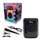 LEXiBOOK, iParty&reg;, Portable Bluetooth&reg; Speaker with Microphone, Powerful Sound Volume, Multicolour Light Effects, Rechargeable Battery, K8310