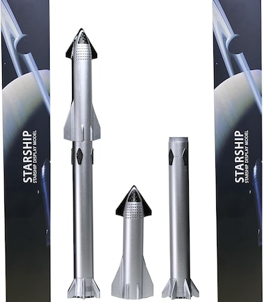 Flmenunu SpaceX Starship 1/375 Diecast Rocket Model