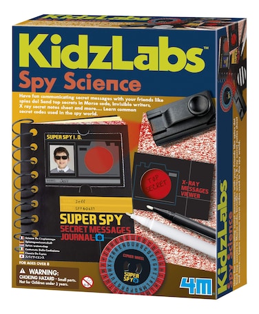 4M Spy Science Secret Messages Kit, Medium