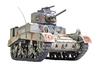 Airfix British M3 Stuart Honey 1:35 WWII Military Tank Armor Plastic Model Kit A1358
