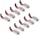 6x12mm Coreless Micro DC Motor 1.5-3.7V 40000RPM Micro Motor for Airplane Model RC Toys - (10 Pcs)
