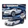 Airfix Quickbuild Bugatti Chiron Brick Building Plastic Model Kit Car J6044,Blue