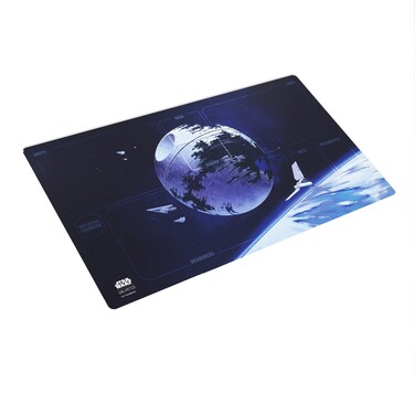 Star Wars Unlimited Death Star Prime Game MAT - Officially Licensed, Full-Color Printed, Playmat, Slip-Resistant 24" by 14" Rubber Mat, Compatible with TCGs &amp; LCGs, Made by Gamegenic