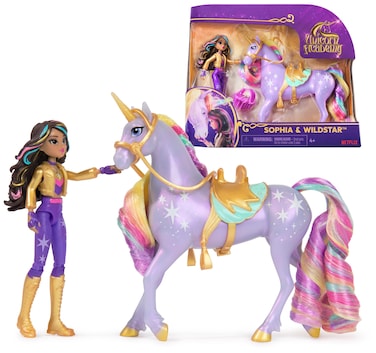Unicorn Academy, Sophia &amp; Wildstar with 2 Accessories &amp; Hair Tool, Dolls &amp; Unicorn Toys for Girls Ages 4 and up