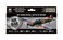 Vallejo RAF Colors Special Battle of Britain 'Air War Color Series' Model Paint Kit, contains 8 x 17ml bottles