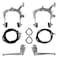 Sunlite Cruiser/MX Steel Brake Set, 73-91mm Reach, Chrome