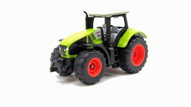 Siku 1030, Claas Axion 950 Tractor, Metal/Plastic, Green, Incl. Trailer Hitch, Wheels with Rubberised Tyres