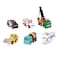 Battat &ndash; Wood Cars For Kids &ndash; 6Pc Toy Vehicle Set &ndash; Mini Rescue &amp; Construction Vehicles &ndash; Toddler Truck Toys &ndash; 3 Years + &ndash; Wooden Vehicles Set 1