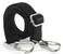 MJMP Flat Bungee Cord, 48 inch Adjustable Black Heavy Duty Bungee Cord with Hooks