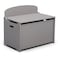Delta Children MySize Deluxe Toy Box, Grey