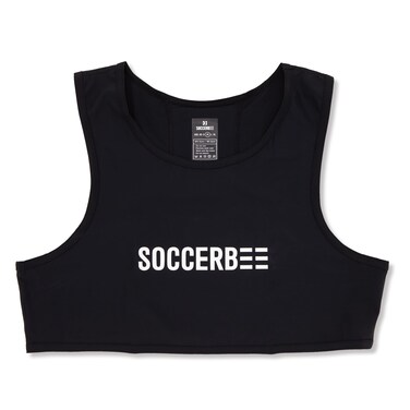 SOCCERBEE-Vest - Dedicated GPS Tracker Vest for Outdoor Team Sports Athletes such as Soccer, Football, Rugby, and Lacrosse (Medium)