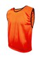 SPORTSBIBS Pinnies Sport Strong Child Youth Teen Adult Bibs Soccer Basketball Football Running Scrimmage Team Practice Jersey Orange