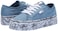 DC Women's Manual Platform Skate Shoe, White/Black/Flower, 11