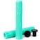 Limit Pro Scooter Grips Soft Longneck 150/165/180mm with Easy Cutting Lines for Pro Trick Scooters and BMX Handlebars (Cyan)