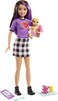 Barbie Skipper Babysitters Inc Doll &amp; Accessories Set with Skipper Doll in Checked Skirt, Baby Doll &amp; 4 Themed Pieces