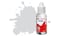 Humbrol Acrylic Paint Dropper Bottle Color No. 11 Silver Metallic 14ml DB011