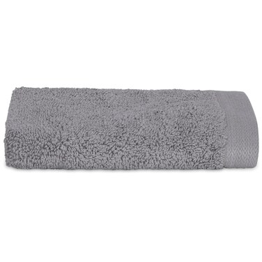 Silvon Premium Antibacterial Bath Towel for Acne Prone Skin-Silver Infused Smart Fabric - Luxury Bath Towel - No Odor and Acne-Causing Bacteria - Absorbent &amp; Ultra Soft (Face, Grey)