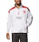 Columbia Men's Riptide Anorak Jacket , NEB - White/Bright Red/Columbia Grey, X-Large