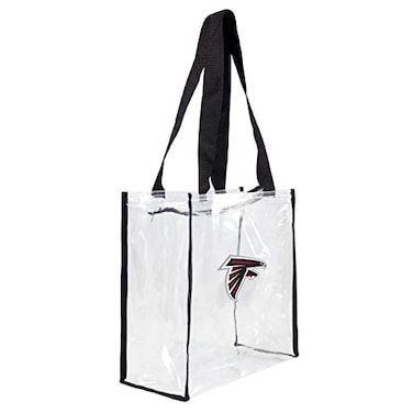 Littlearth Atlanta Falcons NFL Clear Square Stadium Tote