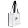 Littlearth Atlanta Falcons NFL Clear Square Stadium Tote