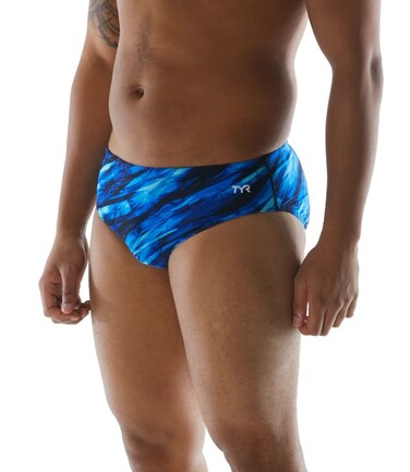 TYR SPORT Men's Standard VITRIC Racer, Blue, 36