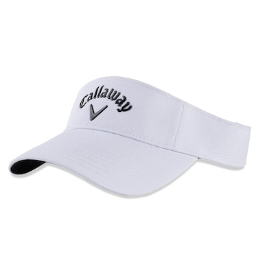 Callaway Unisex Adult High Crown Visor, White/Black