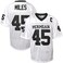 Boobie Miles Jersey, 45 Permian High School Football Jersey Friday Night Lights Movie Jersey S-XXXL (White, XX-Large)