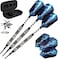 Viper Astro 80% Tungsten Soft Tip Darts with Storage/Travel Case, Black Rings, 16 Grams