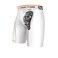 Shock Doctor Adult 235 Compression Short Hard Cup, Medium, White
