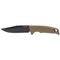 SOG Recondo FX Professional Fixed Blade Duty Knife   Straight Edge, Stainless Steel Blade, Overmolded Rubberized Grip, FDE