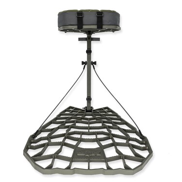 XOP Air Raid Evolution - Cast Aluminum Hang On Tree Stand for Hunting - Deluxe Deer Stand, Platform Dimensions - 21.5" X 31