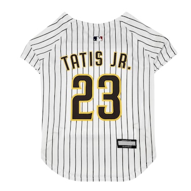 MLBPA Dog Jersey - Fernando Tatis Jr. Fernando Gabriel Tat&iacute;s Medina Jr. El Ni&ntilde;o #23 Pet Jersey - MLB San Diego Padres Mesh Cat Jersey, Small