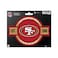 Rico Industries NFL Football San Francisco 49ers Standard Badge Magnet - for Car, Fridge