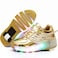 Ehauuo Kids Wheels Shoes with Lights Rechargeable Roller Skates Shoes Retractable LED Flashing Sneakers Wheels Shoes for Unisex Girls Boys Beginners Gift