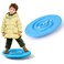 Wobble Balance Board Kids Rocker Board with 5 Balls, Kids Balance Board, Anti-Slip Surface Stability Core Strength, Wobble Balance Board for Yoga and Physical Therapy Exercise Orange