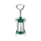 True Soar Winged Corkscrew Wine Opener Manual, Heavy Duty Stainless Steel Cork Openers in Chrome Finish Home Bar Accessories Bar Tools, Set of 1 Green