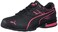 PUMA Women's Tazon 6 Graphic WN`S Shoes, Puma Black/NRGY Rose, 7 M
