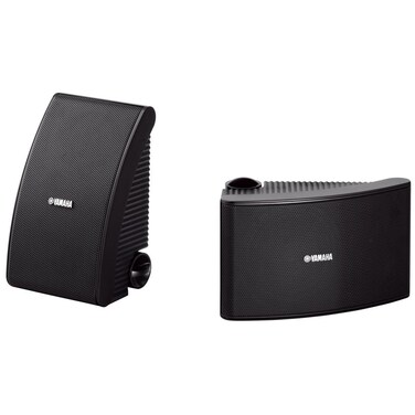 YAMAHA NS-AW392BL 120 Watt 5 1/4-Inch Cone All-Weather Speakers (1 Pair, Black)