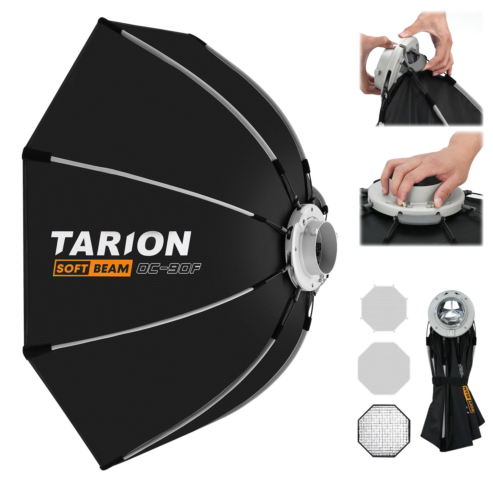 Tarion Tarion Foldable Octagonal Softbox 35 4in