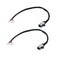 for Dell Inspiron 3558 Dc Jack, Iwlikey AC DC Power Jack Cable Connector Plug Replacement for Dell Inspiron 15-3558 15-3551 15-3552 i3558-9136 Ryx4j Compatible with 450.030060001 [2 Pack]