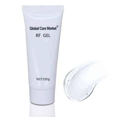 Preparation Gel - RF Conductive Gel with Hyaluronic Acid for Use with Radio Frequency Face and Body Machines, Skin Cooling Gel Primer for IPL Hair Removals