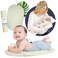 Montessori Baby Topponcino   Multifunctional Authentic Montessori Design   Simple Newborn Holding &amp; Feeding Baby Support Pillow   Clean Infant Tummy Time Mat (Original, Sage Green)