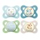 MAM Day &amp; Night Pacifiers, Glow in The Dark Pacifier for Breastfed Babies, 0-6 Months, Baby Boy
