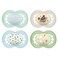 MAM Night Pacifiers (2 Count), MAM Pacifiers 6+ Months, Best Pacifier for Breastfed Babies &amp; Original Baby Pacifier, Nipple Shape Helps Promote Healthy Oral Development, Sterilizer Case